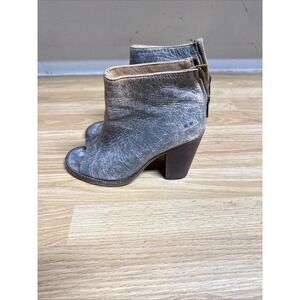Bed Stu Cobbler Workshop  Bootie Distressed Leather Women's‎ 8.5 Ankle Boots